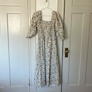 NWOT neuflora hayden dress blue floral